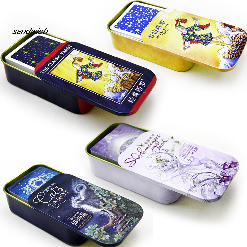 Bộ Bài Tarot Kiểu Dáng Cổ Điển Độc Đáo Kèm Hộp Đựng Tiện Dụng