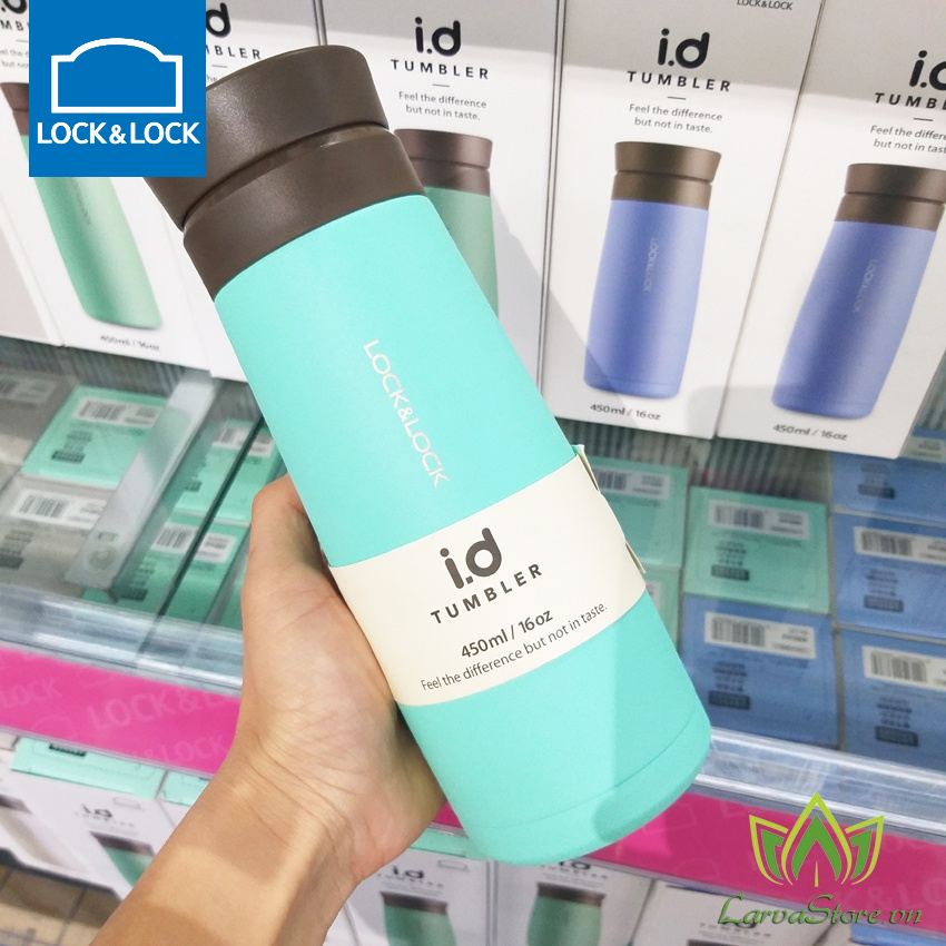 Bình Giữ Nhiệt ID Tumbler Lock&Lock LHC4230 450ml xanh lá
