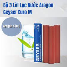 Lõi  lọc thay thế cho máy lọc nước tại vòi Geyser Euro M - Made in Russia - Công nghệ Aragon 4 in 1