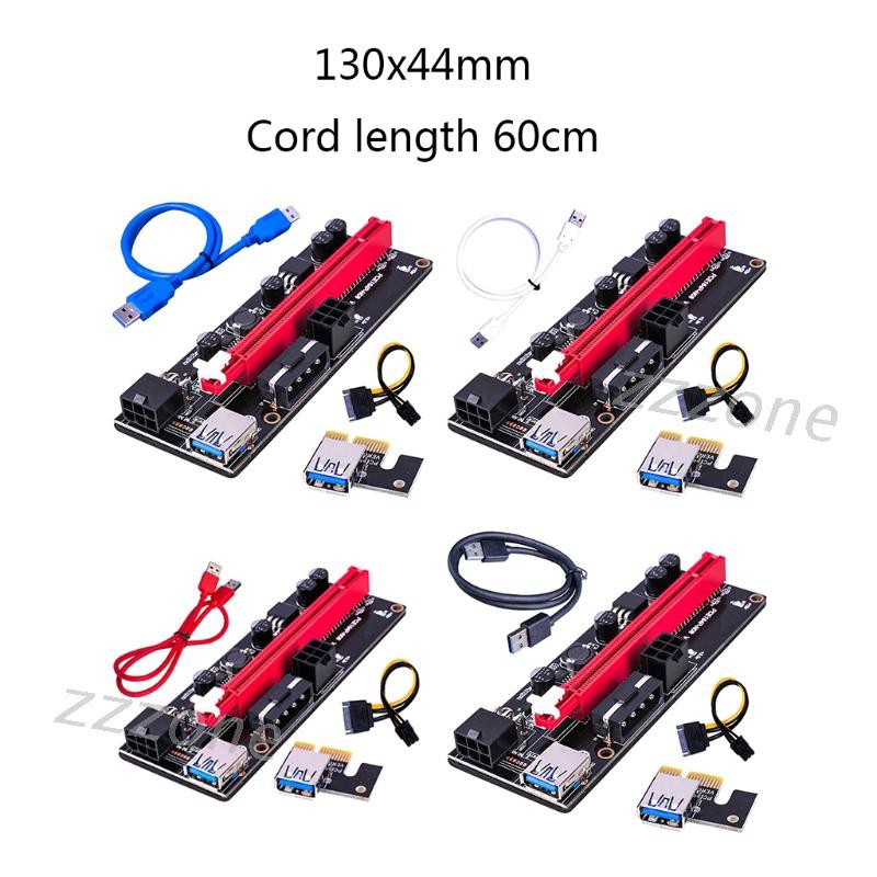 Card Mở Rộng Khe Cắm Usb 009s Pci-E Riser Card 009s Cho Btc Miner