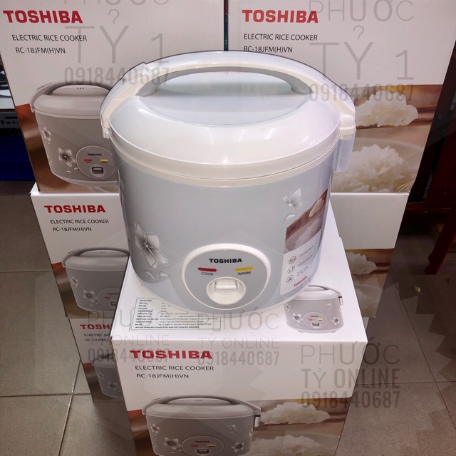 NỒI CƠM ĐIỆN TOSHIBA RC-18JFM(H)VN và RC-10JFM(H)VN