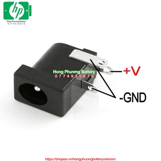 Jack DC 5525 loại cắm bảng mạch