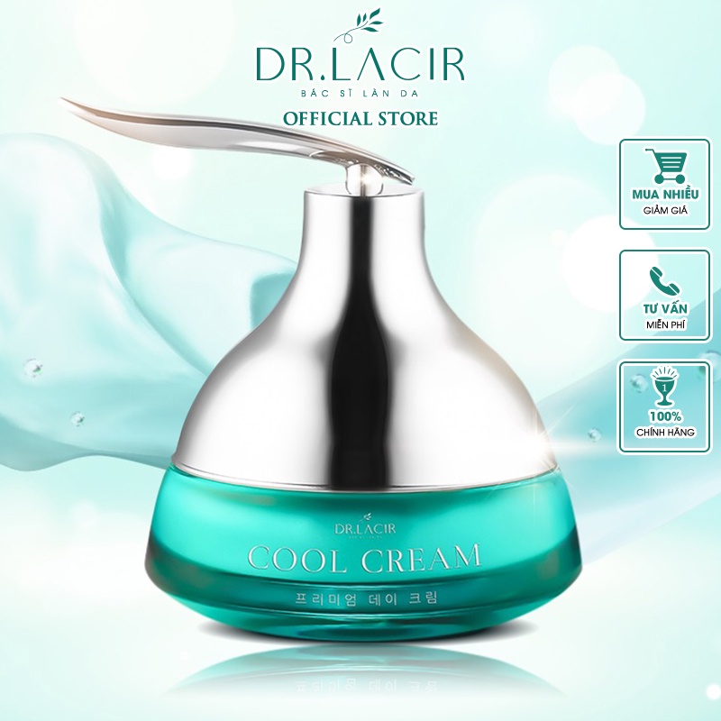 Kem Face Lạnh Dưỡng Da Chống Nắng 5 in 1 Dr.Lacir Cool Cream 35gr DR08