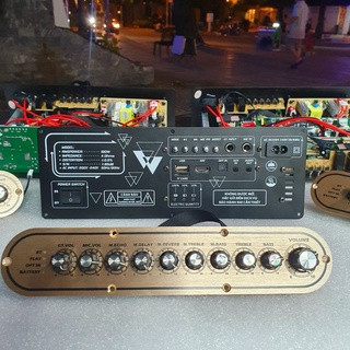 🔜 Mạch Loa Kéo Mini Karaoke Xách Tay K10 100W Có Echo Reverb - Linh Kiện Điện Tử Lắp Ráp Loa Kéo Hát Karaoke Gia Đình