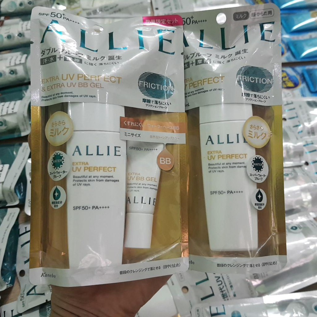 KEM CHỐNG NẮNG ALLIE EXTRA UV PERFECT SPF50+ bản mới 2018, dạng sữa 60ml (Hàng nội địa Nhật)