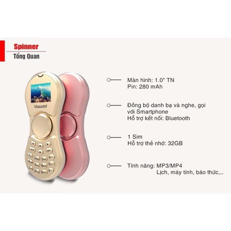 [GIÁ TỐT] Điện thoại độc Masstel Spinner ST2S784