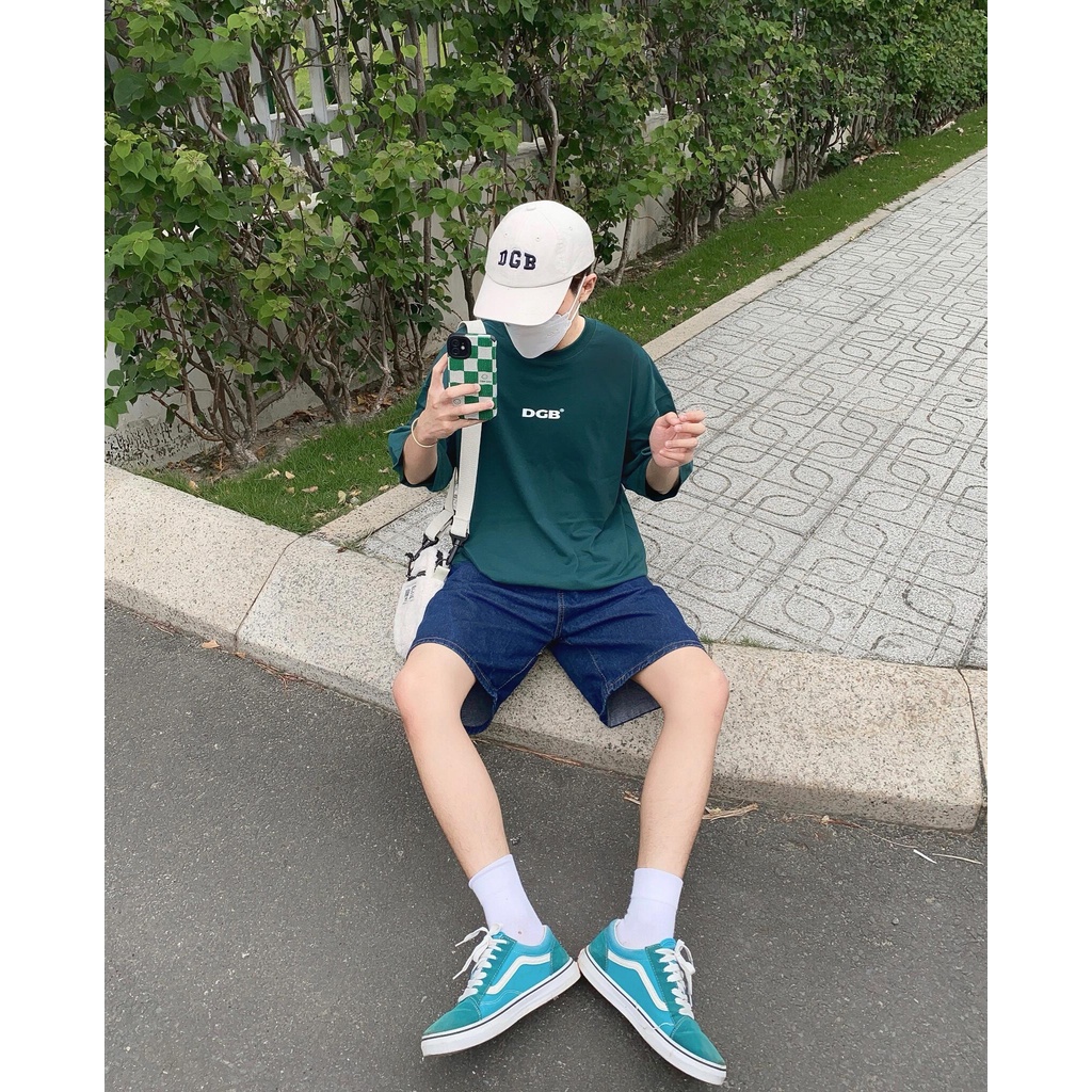 Áo thun Local Brand 4 màu -  Tee Basic s22 Signature Logo Dragonbyboi 100% cotton 2 chiều cao cấp