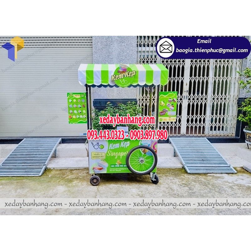 Mô hình kinh doanh kem với xe bán kem vỉa hè giá rẻ - ĐT:0903897980 – xedaybanhang.com