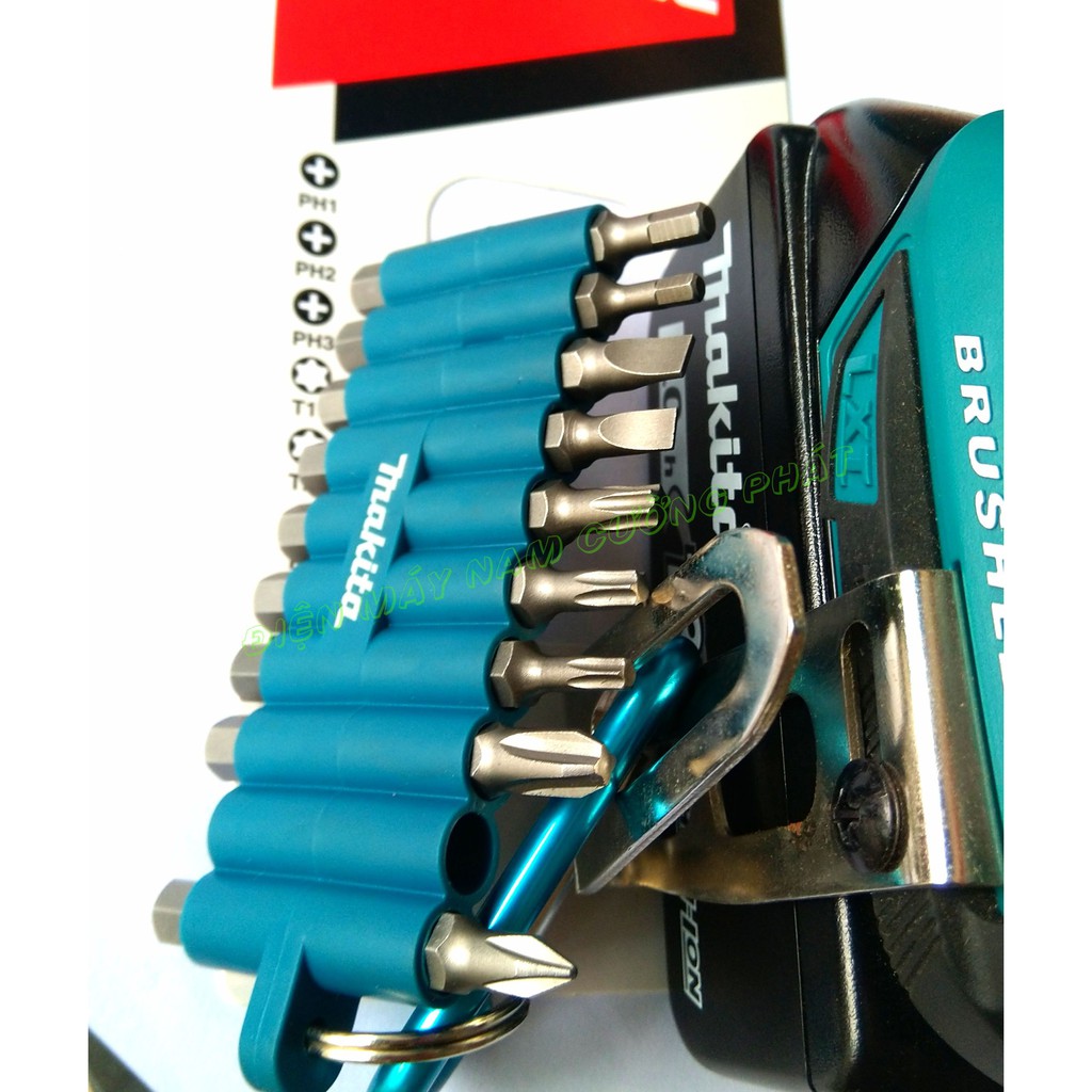 Bộ mũi vặn vít lục giác 10 chiếc Makita D-67620