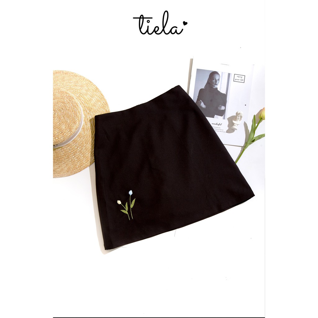 TIELA Chân váy thêu hoa tulip - Tulip Skirt