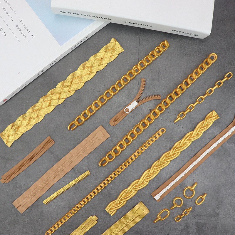 Khuôn silicone Làm Kẹo Đường Hình Dây Kéo diy