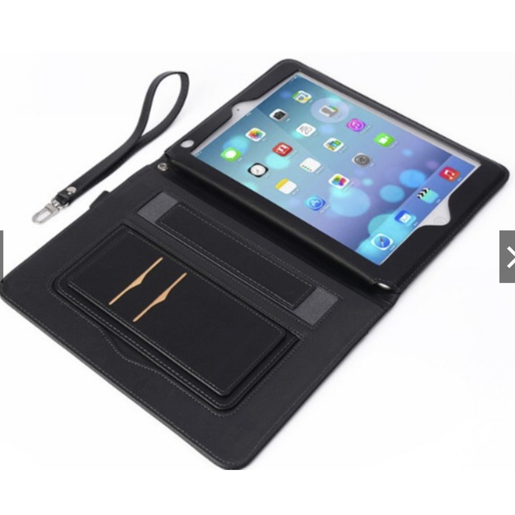 Ốp Bao Da Ipad mini 1 2 3 4 5 ipad 2 3 4 air 1 air 2 3 pro 9.7 9.7 2017 2018 10.5' ipad 5 ipad 6 chống sốc có ngăn atm