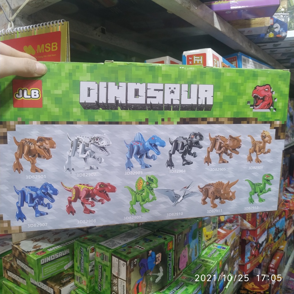 Đồ Chơi Lắp Ráp Khủng Long Dinosaur