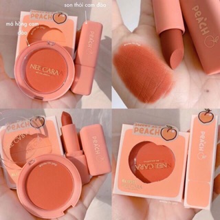 Set son + má hồng nee cara