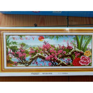 Tranh đá hoa đào yn2027