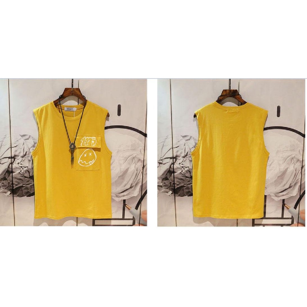 Áo ba lỗ nam nữ form rộng kiểu dáng thể thao chất vải Silk lạnh BALO01