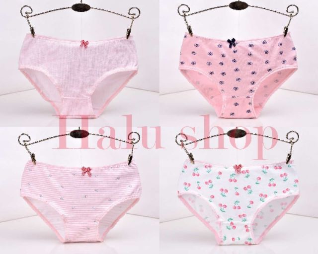 (Sỉ-lẻ có video+ảnh thật) Quần lót cotton nữ kiểu dáng đáng yêu kute 17 mẫu hàng Quảng Châu chất lượng cao siêu giảm giá | BigBuy360 - bigbuy360.vn