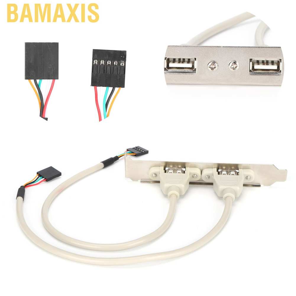 Bảng Mở Rộng 2 Cổng Usb 2.0 Kèm Dây Cáp Và Giá Đỡ Cho Xe Bamaxis