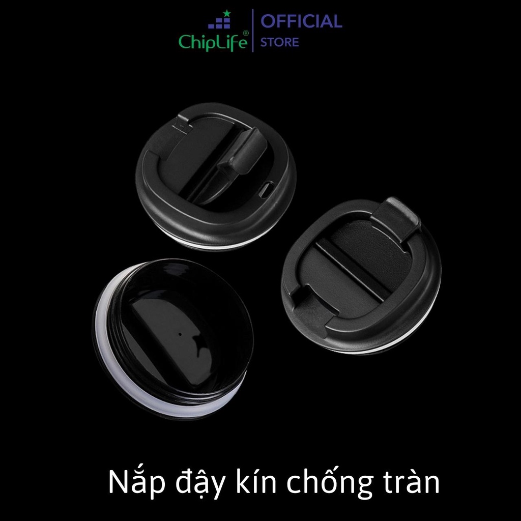 Ly giữ nhiệt CoffeeHolic ChipLife khắc tên theo yêu cầu dung tích 380-510ml mã L5026