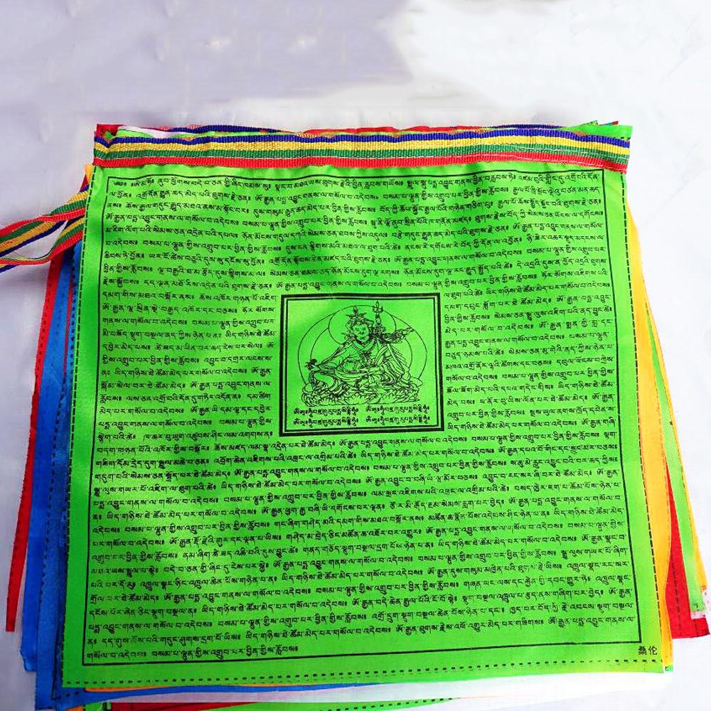 HECCEH Set 20 Tấm Cờ Phật Giáo In Màu Sắc