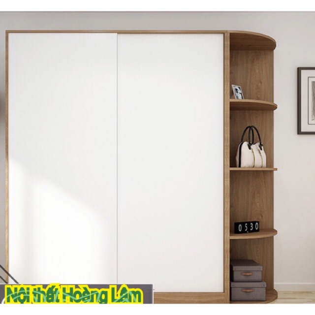 Tủ quần áo cánh lùa dài 1,6m