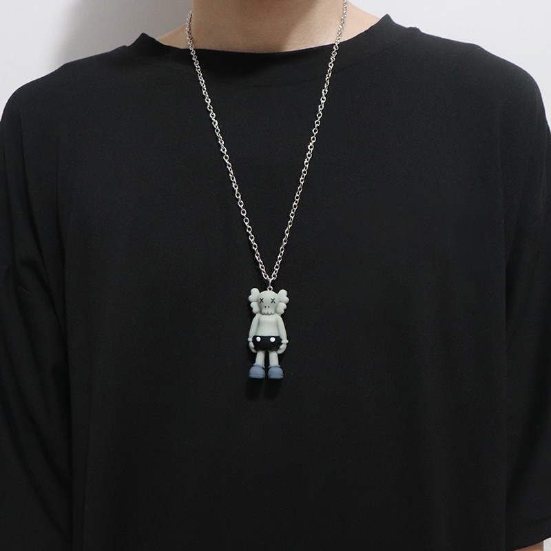Vòng cổ Dây chuyền Nam nữ Tình nhân Gấu HIPHOPThiểu số Nhựa Không phai màu Trang sức VC-027