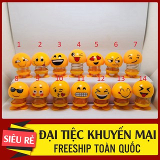 [GIẢM 50%] Sỉ 100 Emoji lò xo thú nhún biểu tượng cảm xúc