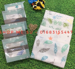 Set 10 khăn mặt Mamaru sợi tre