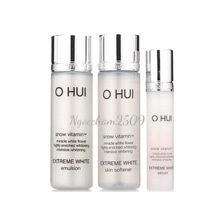 Bộ dưỡng trắng Ohui Extreme White mini