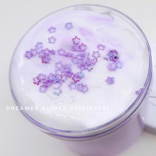 GRAPE ICE CREAM FLOAT - KEM NHO BUTTER SLIME - FLUFY SLIME