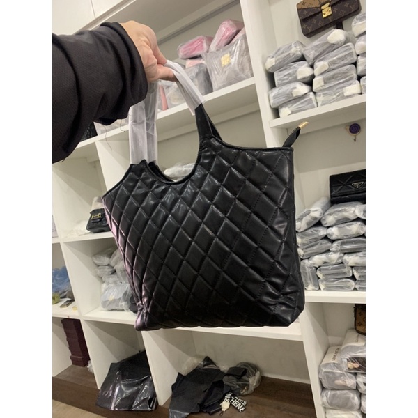 Túi Công sở yls hoạ tiết nhám vân nổi hàng nội địa cao cấp. size 38 đựng đồ a