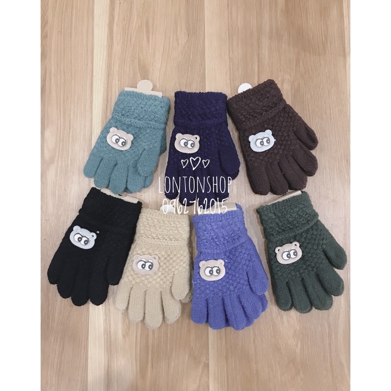 Găng tay len cho bé từ 2-5 tuổi