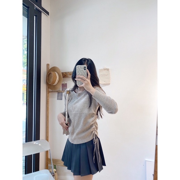 Chân váy xếp li chất dày quảng châu (ảnh thật) | BigBuy360 - bigbuy360.vn