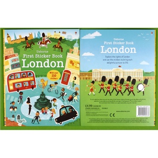 [Big Sale!] Dính dán - Usborne sticker book - London