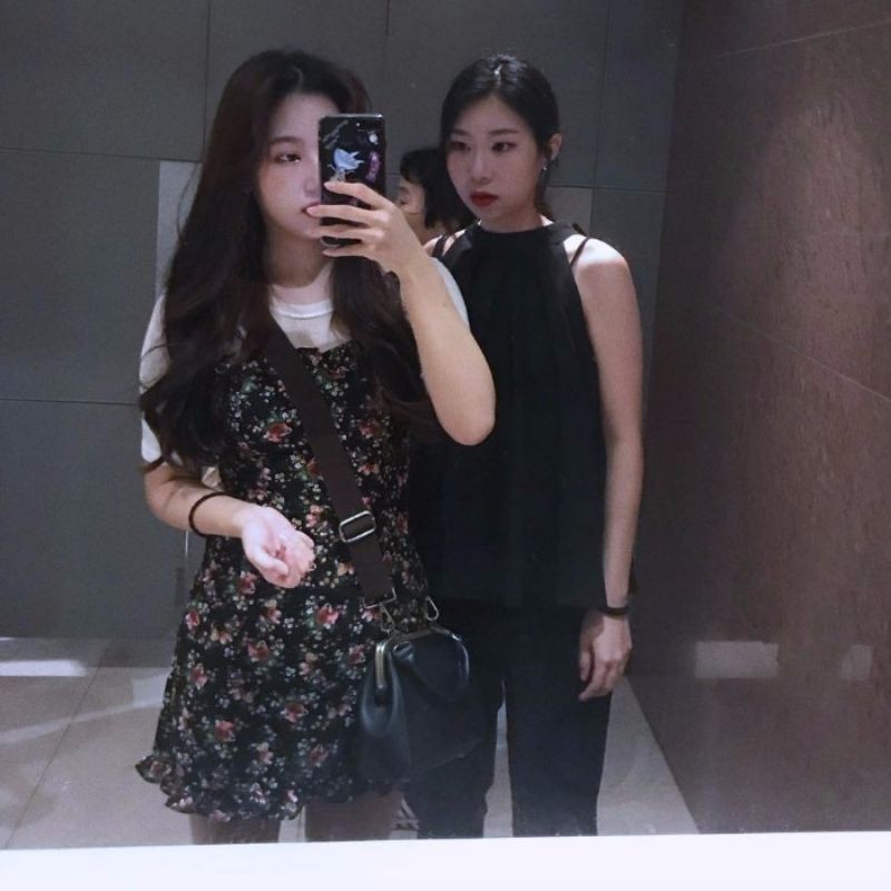 (L219) Đầm hai dây hoa nhí hàng order (có ảnh thật và bảng size ở cuối) | BigBuy360 - bigbuy360.vn