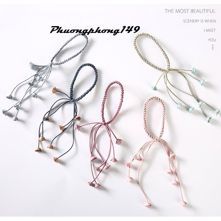 Set 3 Cột Tóc Hoa Rơi Killy Phong Cách Hàn