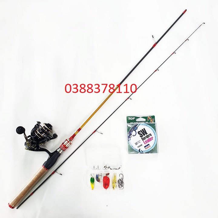 Bộ Cần Câu Siêu Dẻo Ultralight Cần Câu UL, Máy Deukio Kim Loại, Sét Phụ Kiện Câu Lure B-UL5