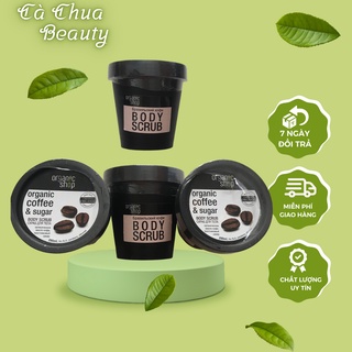 [ HCM ]  Tẩy Tế Bào Chết Body Organic Shop Cafe-250ml