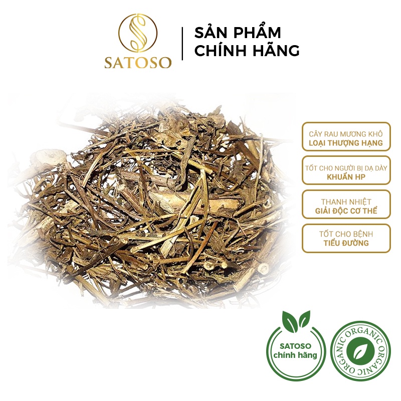 Cây rau mương khô hàng đẹp thượng hạng SATOSO 1kg SA07