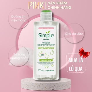 Nước Tẩy Trang Simple Micellar Cleansing Water