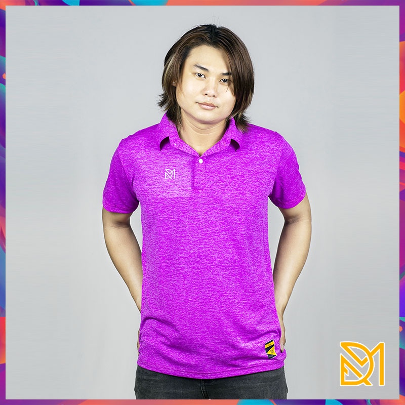 Áo Polo Nam Mido Màu Tím, Áo Cổ Trụ Ngắn Tay, Vải Mát Lạnh Mềm Mại Thiết Kế Thời Trang Trẻ Trung, Nhiều Size Lựa Chọn