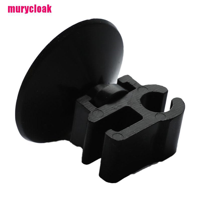 【mur】5pc Black Aquarium Suction Cup Clip Oxygen Tube Power Cord Buckle Fish Tank Wire