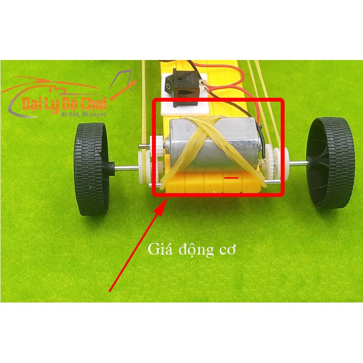 OT119 bộ chế tạo ô tô 4 bánh loại cầu dài
