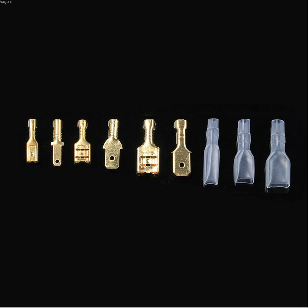 270x Terminal Electrical Wire Crimp Connectors Male Female Spade Assortment Kit