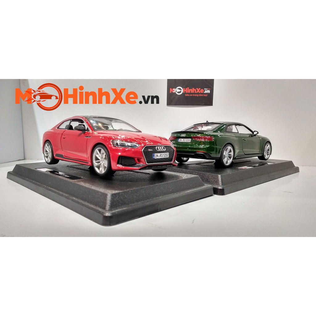 MÔ HÌNH XE AUDI RS5 COUPE 1:24 BBURAGO