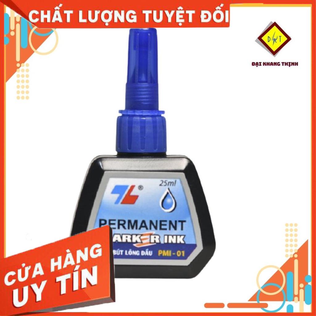 Mực bút lông dầu Thiên Long PMI 01 mực viết lông dầu đủ 3 màu XANH ĐỎ ĐEN CAM KẾT CHÍNH HÃNG - MỰC KHÔNG BÔI ĐƯỢC