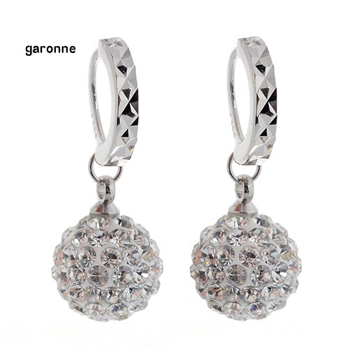 Hoa tai đính đá dáng dài thời trang dành cho nữ