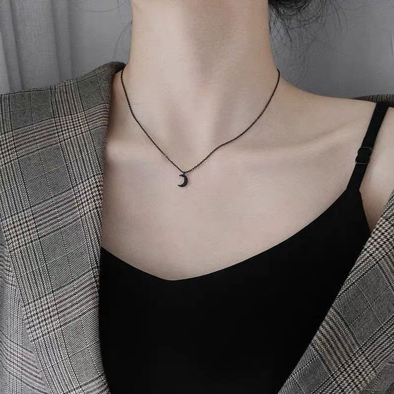 Vòng Cổ Choker Hình Mặt Trăng Thời Trang Quyến Rũ Cho Nữ