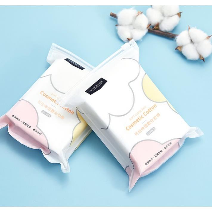 Bông Maycreate Cosmetic Cotton Chuyên Dụng Làm Mặt Nạ Toner