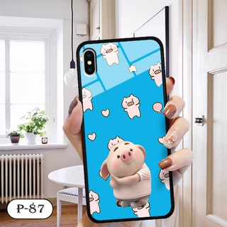 Ốp lưng kính 3D iPhone X/ XS-cute
